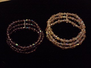 bracelet en cristal de swarovski.