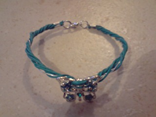 Parrure papillon. Bracelet.