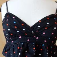 Top Gutz avec volants zoom