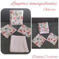 Lingettes démaquillantes oiseau et fleurs moyennes bio